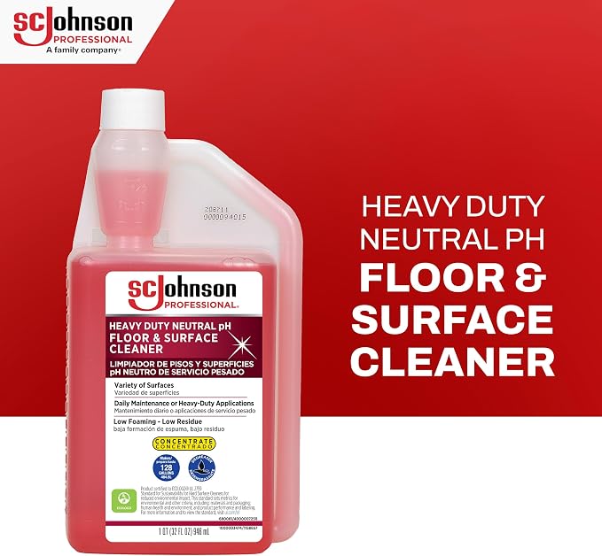 SC Johnson Professional Heavy Duty Neutral pH Floor and Surface Cleaner - Image 2