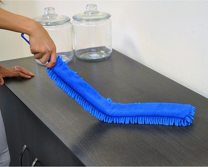 CleanAide Handheld Reusable Microfiber Flex Duster – Bendable, Lightweight - Image 8