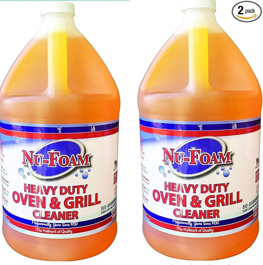 Nu-Foam Glissen Chemical Heavy Duty Oven & Grill Cleaner, 2 pack by Nu-Foam