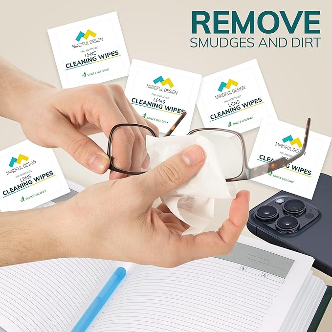 Mindful Design Lens Cleaning Wipes - Image 2