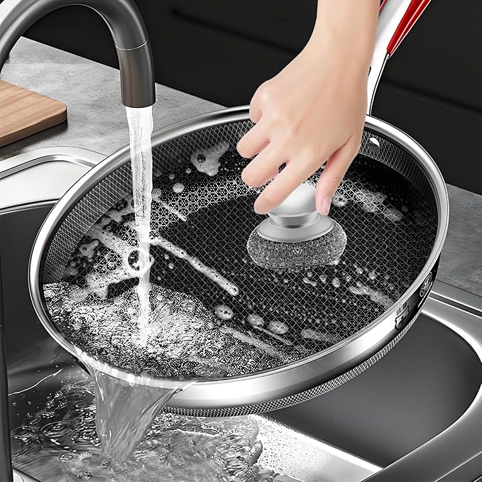 Stainless Steel Wool Scrubber - Image 4