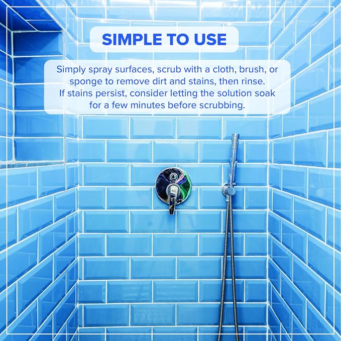 Fiberglass Shower Cleaner - 32 oz Fiberglass Cleaner - Image 3