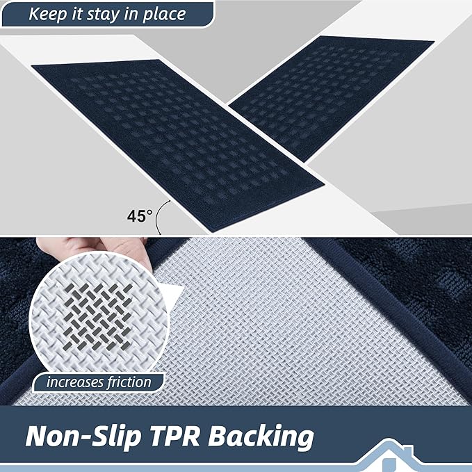 BEQHAUSE Waffle Door Mats Indoor 32"x48", Dog Mat - Image 5