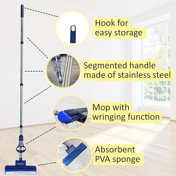 OneTouch GO! Floor Cleaner, Floor Mops, Sponge Mops, Mop - Image 9