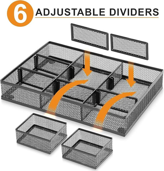 Marbrasse 3 Pack Desk Drawer Organizers - Image 2