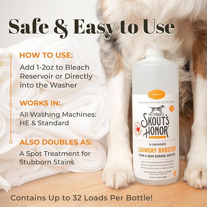 Skout's Honor Laundry Booster Stain & Odor Removal Additive - Image 7