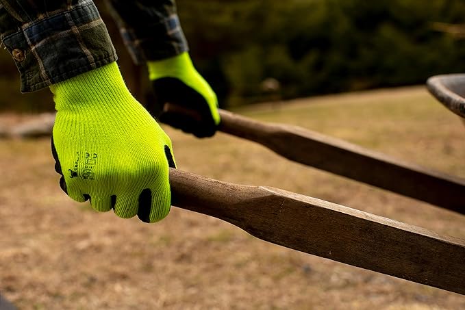 G & F 1516 12 Pairs Pack Premium High Visibility Low emissions Green Work and - Image 3