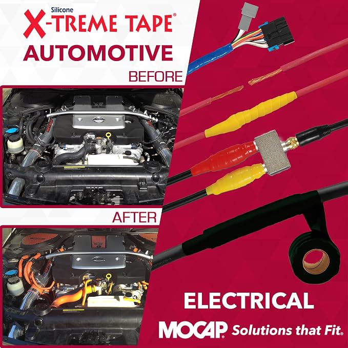 X-Treme Tape MOCAP Heavy Duty Electrical Tape, Self-Fusing Silicone Rubber - Image 4
