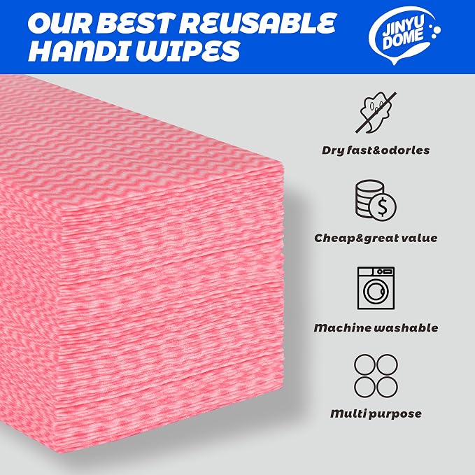 Handi Wipes Reusable Cloths, Heavy Duty J Cloth - Image 3