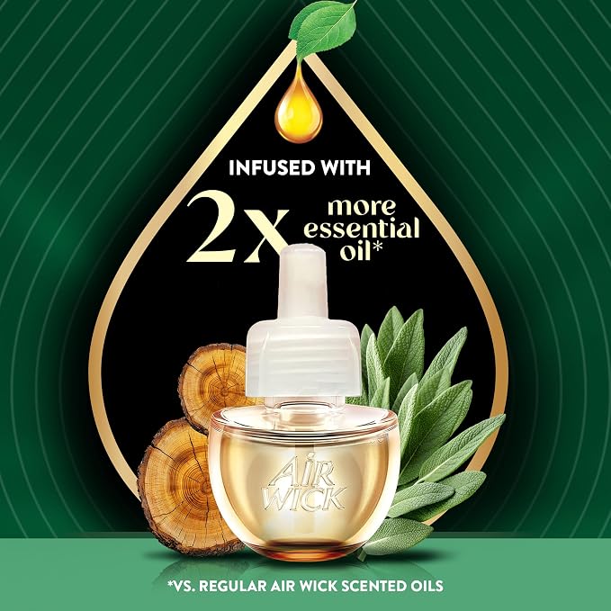 Air Wick Plug in Scented Oil Refill, Air Freshener, Essential Oils - Image 3