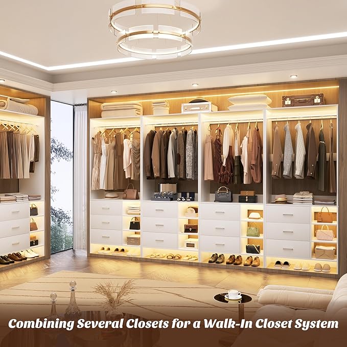 Aheaplus 2.5FT Closet System - Image 2