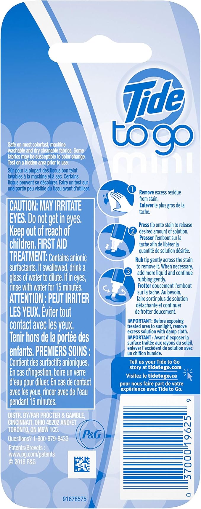 Tide to Go Mini Instant Stain Remover - Image 2