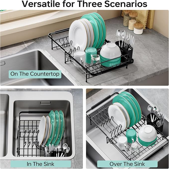 Dish Drying Rack in Sink - Image 2