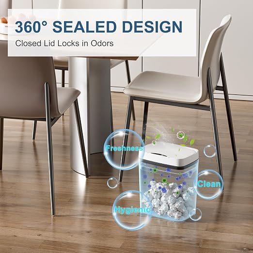 2 Pack 2.7 Gal Bathroom Trash Can - Image 6
