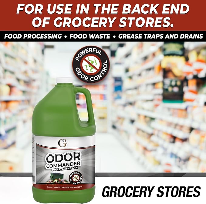 Garbage Commander Odor Commander, Odor Control Spray Bottle, 1 Gallon Refill - Image 8