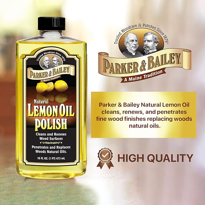 PARKER & BAILEY LEMON OIL POLISH - Image 2