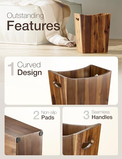 2 Gallons Rectangular Wastebaskets - Image 3