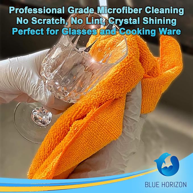 Large Microfiber Cleaning Towels, Ultra Soft Plush Washcloths, Household and - Image 5