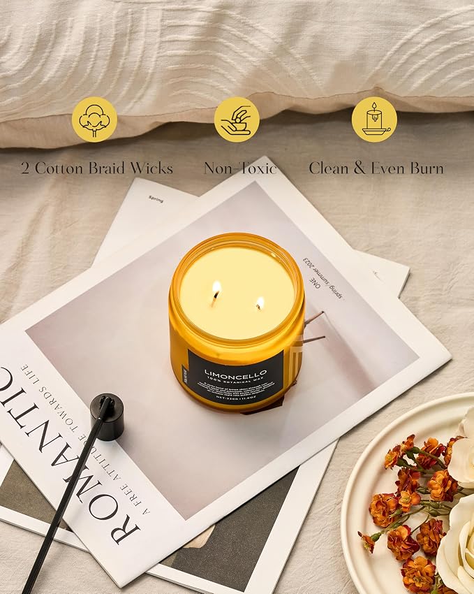 M&SENSE Limocello Scented Candle - Image 5