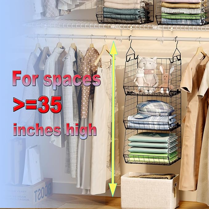 X-cosrack 3-Tier Hanging Storage Organizer - Image 5