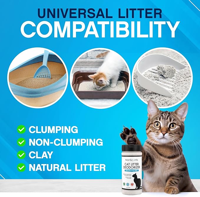 NonScents Odor Control Cat Litter Deodorizer - Image 4