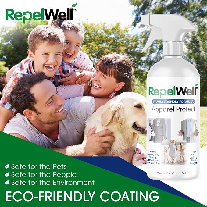 Apparel Protect Stain & Water Repellent Spray – Non-Toxic, Eco-Friendly - Image 2