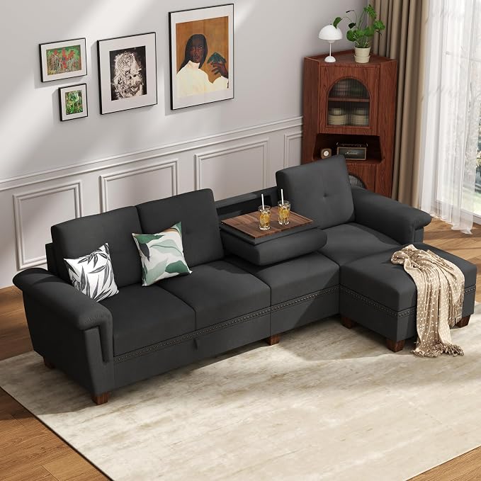 JAMFLY 108" Modular Sectional Sofa - Image 8