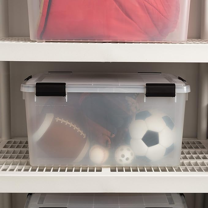 IRIS USA 110559 62.8 Quart Weathertight Plastic Storage Box - Image 5