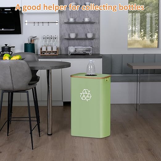 29 Gallons Recycling Bins for Kitchen, Indoor Recycle Bins - Image 5