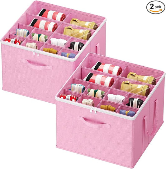 Lifewit Shoe Storage Organizer for Closet Fits 12-16 Pairs, Fabric Large Shoe by Lifewit