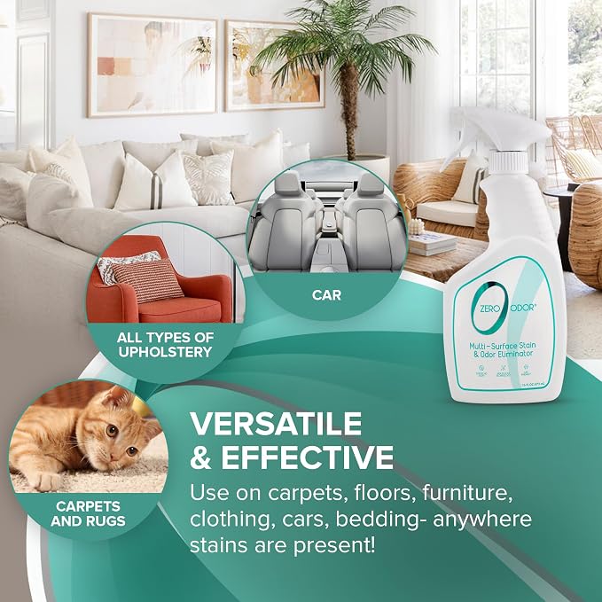 Zero Odor – Multi-Surface Stain Remover & Odor Eliminator - Image 4