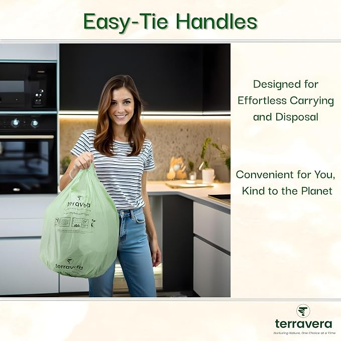 13 Gallon Compostable Trash Bags - Image 2