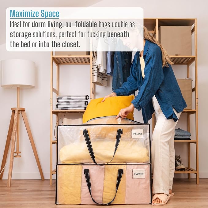 VENO 8 Pack Moving Bags Extra Large Storage Bags - Image 4
