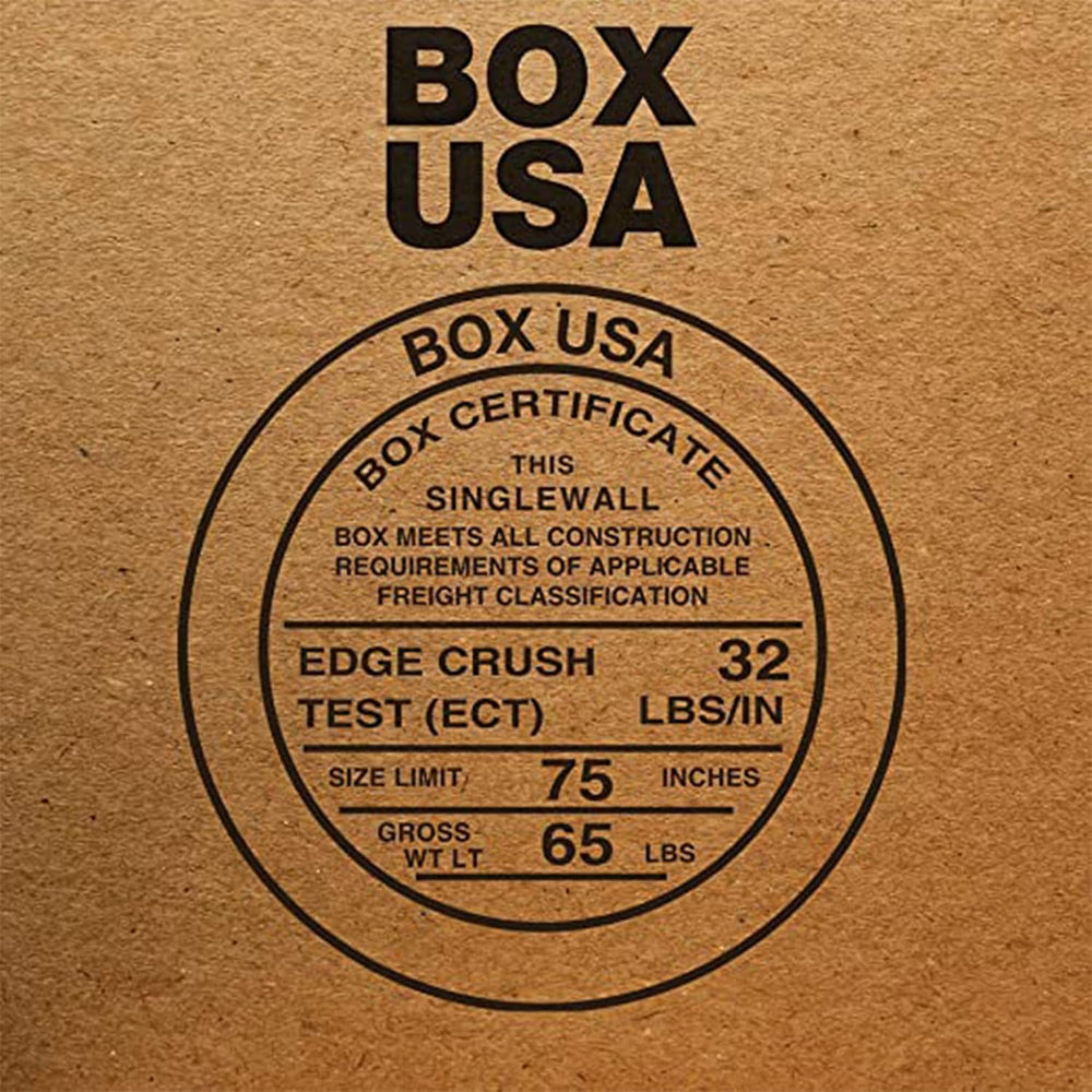 Box USA Small Box Mailers 12x2x2" White (Pack of 50) Corrugated Cardboar...