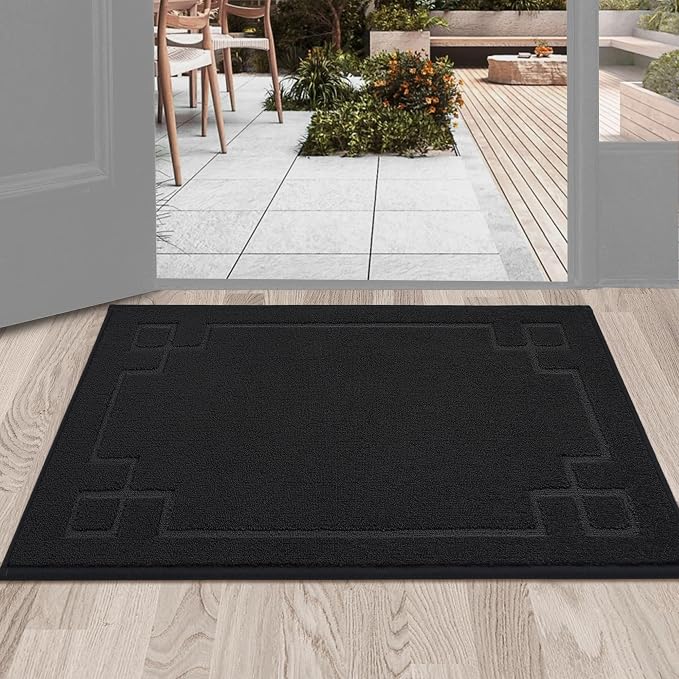 BEQHAUSE Door Mat 24" x 36", Non-Slip Door Mats Indoor Entryway Rugs Washable - Image 9