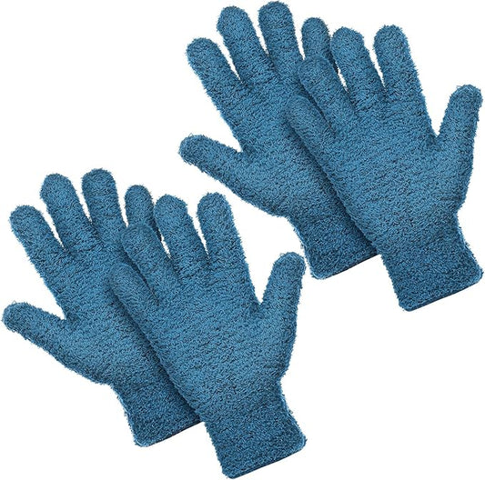 Patelai 2 Pairs Microfiber Gloves by Patelai
