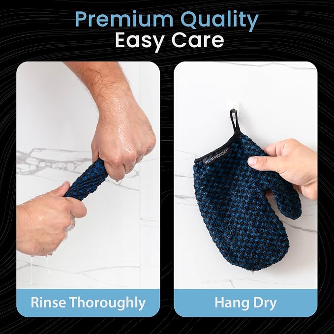 Japanese Exfoliating Mitt for Shower - Image 7