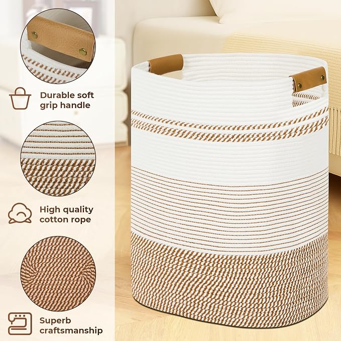 Laundry Basket with Handles - Image 4