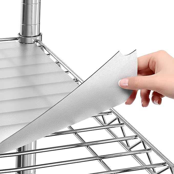 Sterling Shelf Liners Wire Rack Covers: Plastic Shelf Liner Cover by Sterling+Shelf+Liners
