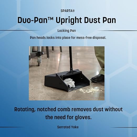 Carlisle FoodService Products Duo-Pan Upright Dust Pan - Image 3