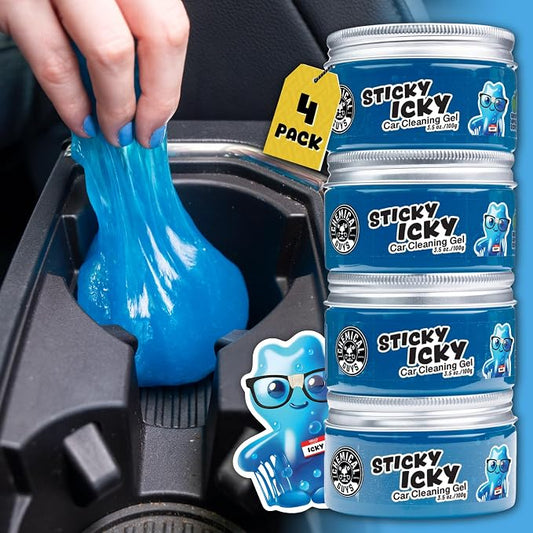Chemical Guys Sticky Icky Car Cleaning Gel, and More, 4 Pack by ChemicalGuys