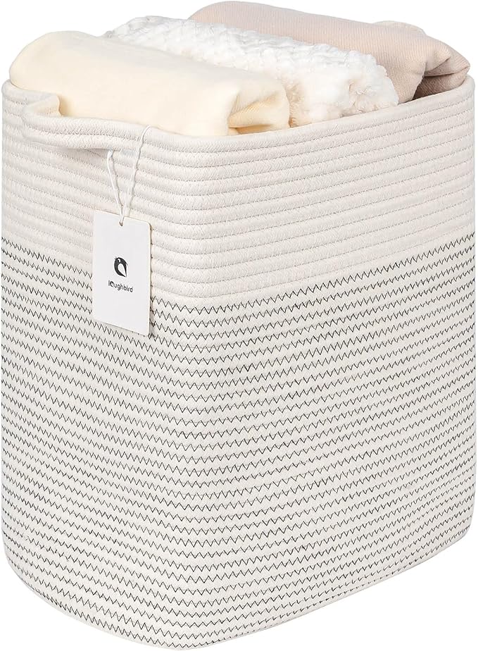 Medium and Large Woven Basket//With Handle, Used - Image 3