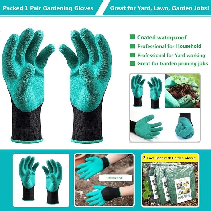 Professional 3-Pack 63 Gallons Lawn Garden Bags Reusable Yard Waste Bag - Image 9