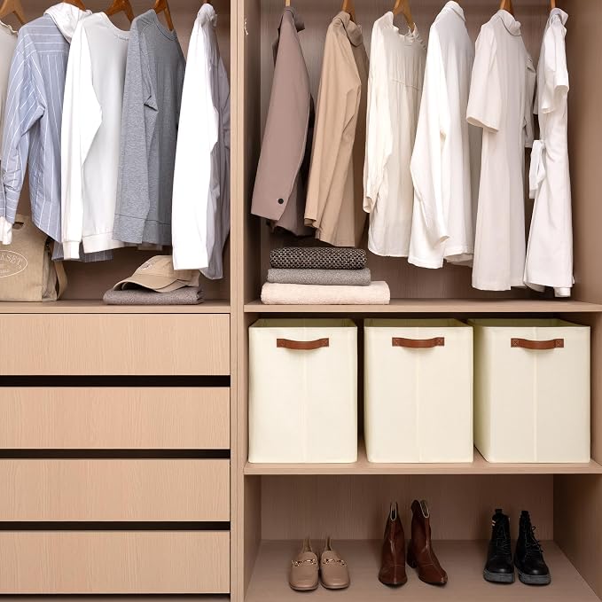 GRANNY SAYS Large Storage Baskets, Closet Storage Bins, Linen Closet organizers - Image 6