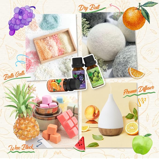 Fruit Essential Oils Set, Fragrance Oil Set - Image 5