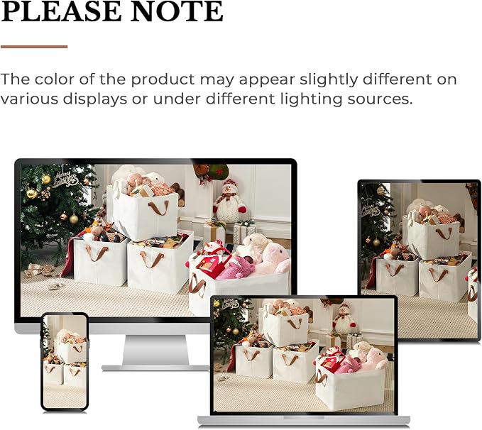 GRANNY SAYS Storage Baskets for Shelves, Closet Organizer Bins, Clothes Storage - Image 9