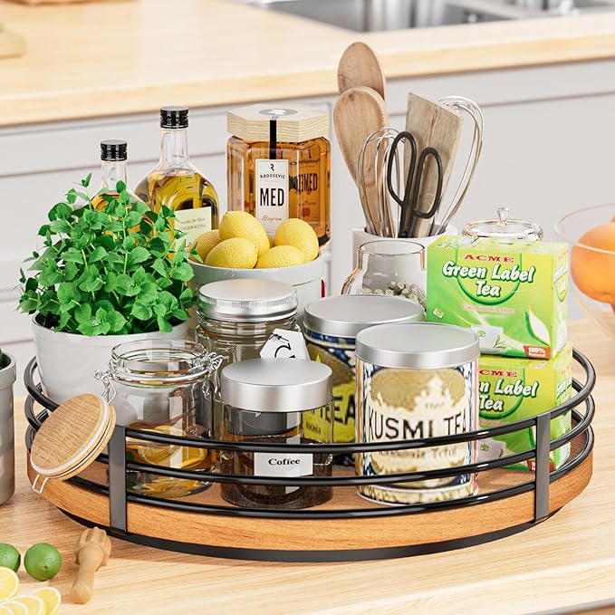 12" Lazy Susan Turntable Organizer - Image 3