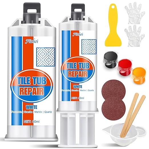 Tile Repair Kit, Ceramic Tile Chip Repair Kit, Porcelain Repair Kit by Unknown