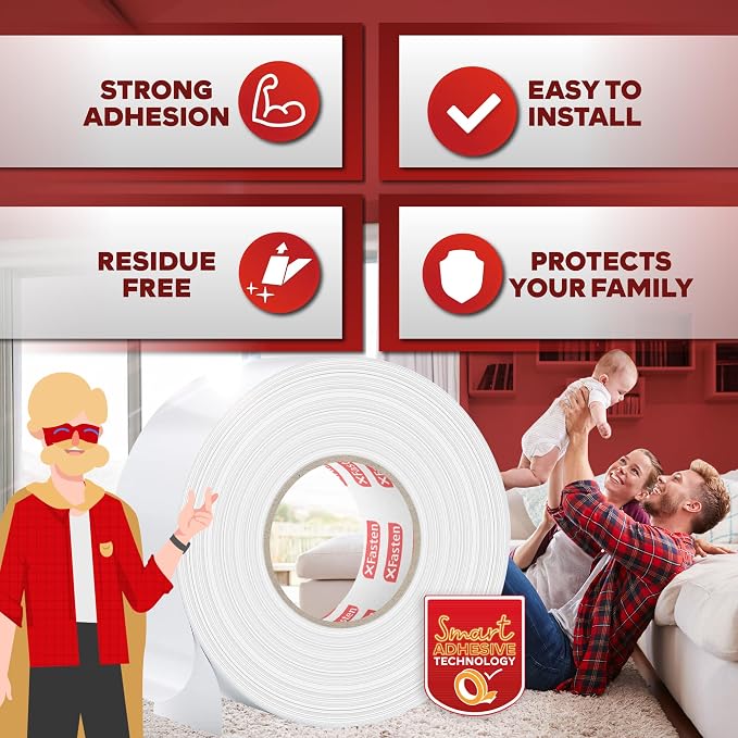 XFasten Double Sided Carpet Tape - Image 3