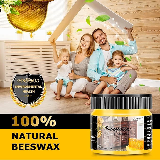 CARGEN 3 PCS Wood Seasoning Beewax Natural Beewax Traditional Wood Wax - Image 3